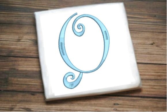 Beautiful Capital Q Letter Monogram