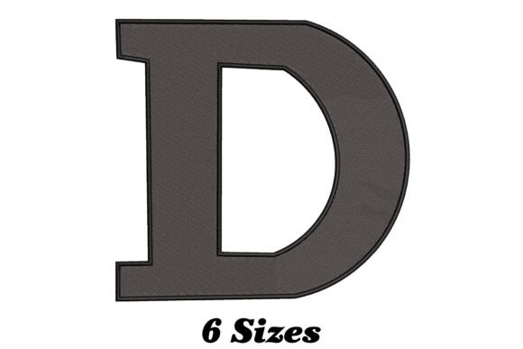 Elegant Letter D