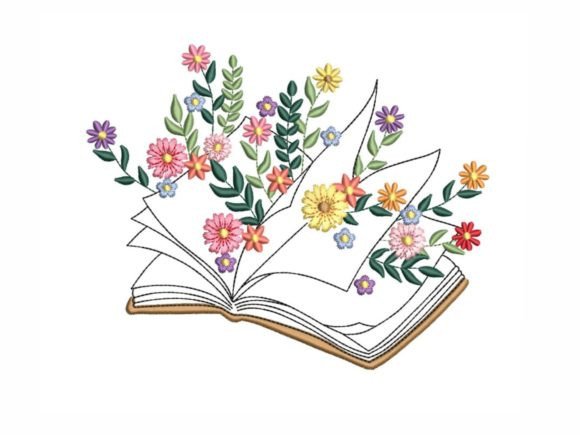 Flower Book: A Thoughtful Embroidery Design for Meaningful Gifts