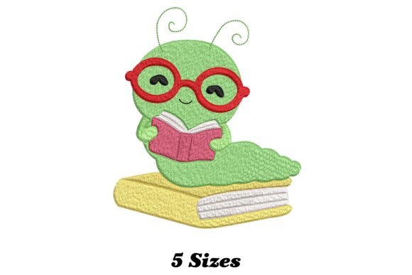 Funny Book Worm: A Boutique Sweatshirt Embroidery Review