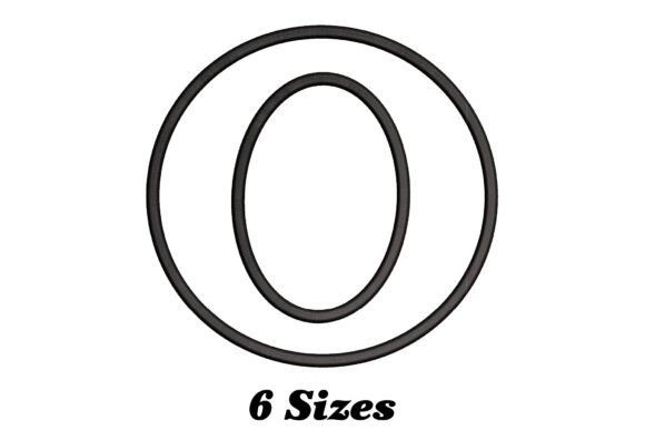 Letter O Outline