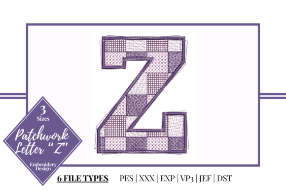 Patchwork Letter Z