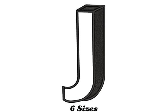 Stylish Letter J